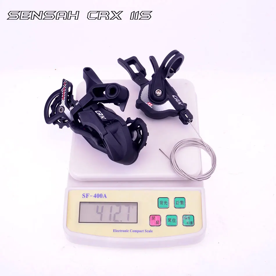 SENSAH CRX 11 скоростной рычаг Schaltwerke 42t Kassette/Kettenblatt YBN X10 велосипедный переключатель