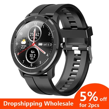

T6 Smart Watch Smartwatch Full Touch Screen Men Women 2020 Sport Bluetooth Metal Fitness IP68 Life Waterproof Smart Watch