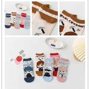 Anime Jujutsu Kaisen Cosplay Sock Fushiguro Megumi Itadori Yuji Gojo Satoru Sock Cotton Socks Halloween