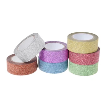 

Decorative Tape Rhythmic Gymnastics Decoration Holographic RG Prismatic Glitter Tape Hoops Stick