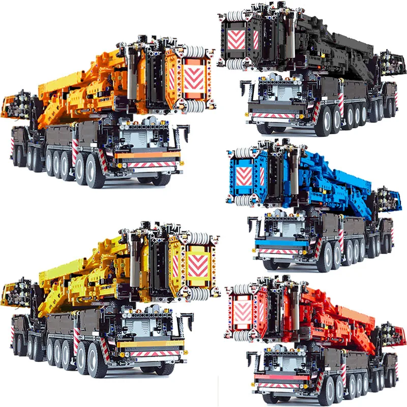 Новый дизайн строительный блок Moc 20920 11200 большой кран инженерный дистанционного