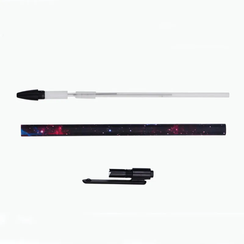 12pcs/lot Dreamlike Starry sky mechanical pencil Gift stationery Star pencil office school supplies G248