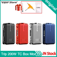 Vapor Storm Trip Box Mod 200 Вт TC VW 510 резьба электронная сигарета мод от 18650 батареи против Drag 2 Mod