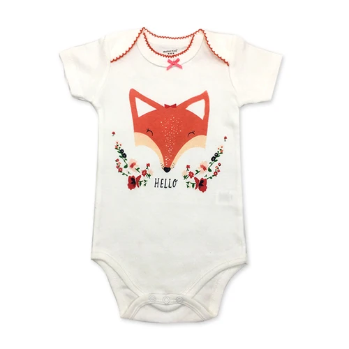 newborn bodysuit baby boys girls clothing short sleeve 3 6 9 12 18 24 months toddler kids clothes - Цвет: Черный