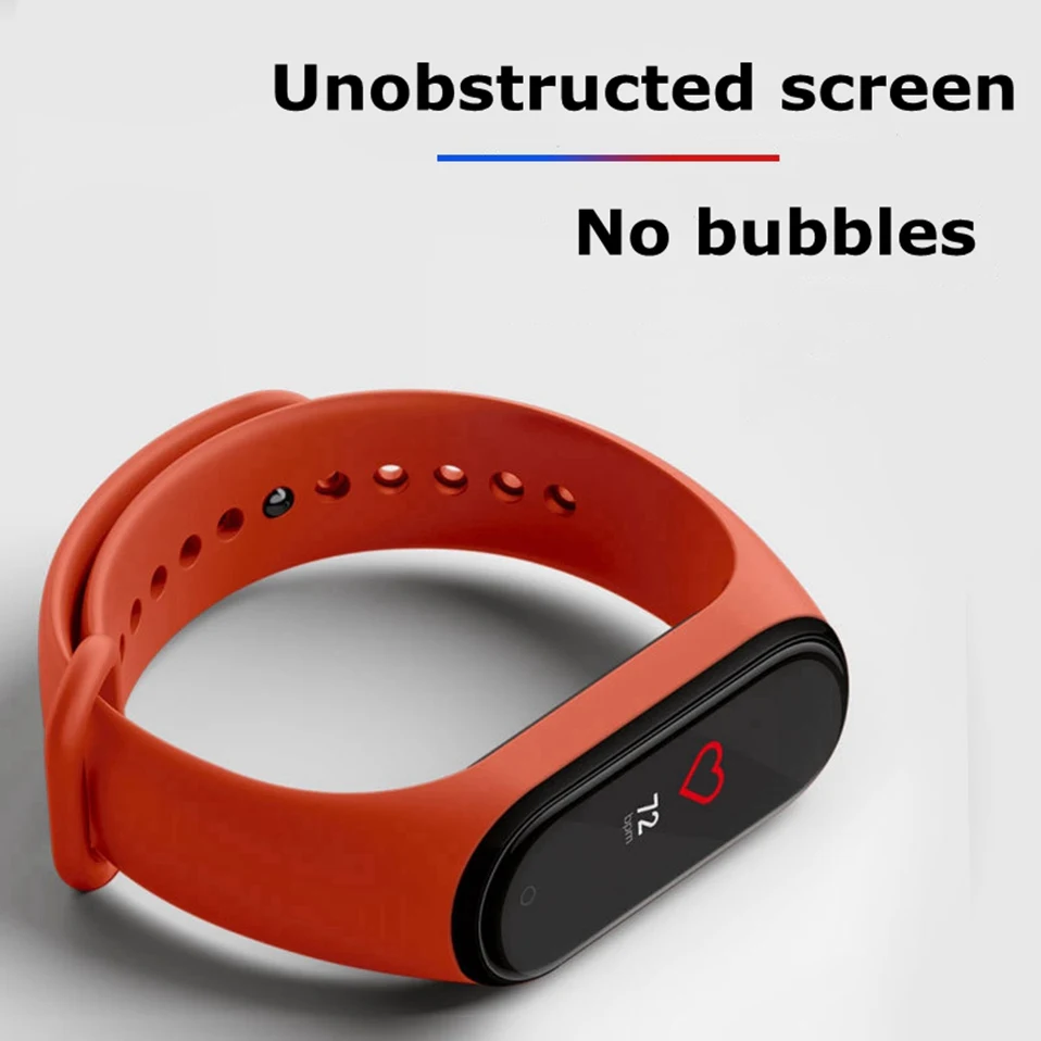3D Защитная пленка для Xiaomi mi band 4, ремешок для mi band 4, Смарт-часы mi band 4, полностью мягкое защитное стекло xio mi band 4, пленка