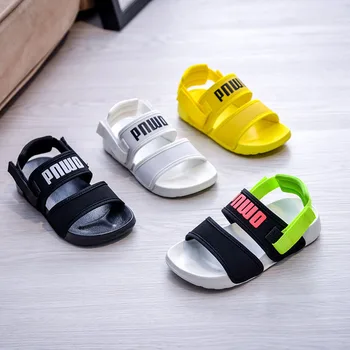

Children's shoes 2020 summer new boys sports lightweight sandals Velcro girls soft bottom children beach shoes kids sandals