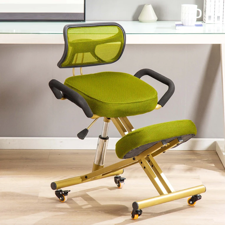 Adult Corrective Sitting Computer Chair with Back and Handle Office