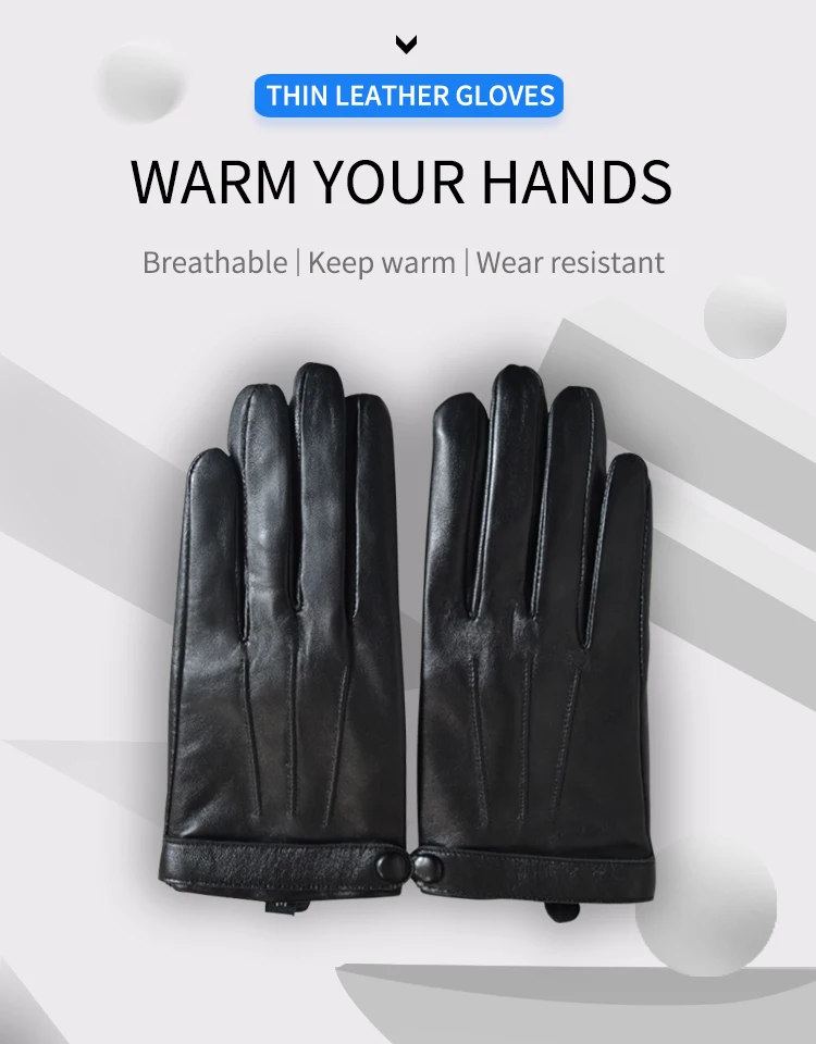 Высококачественные женские короткие кожаные перчатки легкие теплые кожаные перчатки