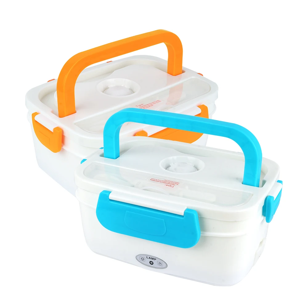 

US/EU Plug Electric Heated Lunch Box Portable Home Office Bento Boxes Food Container Kitchen Tools 110v/220v
