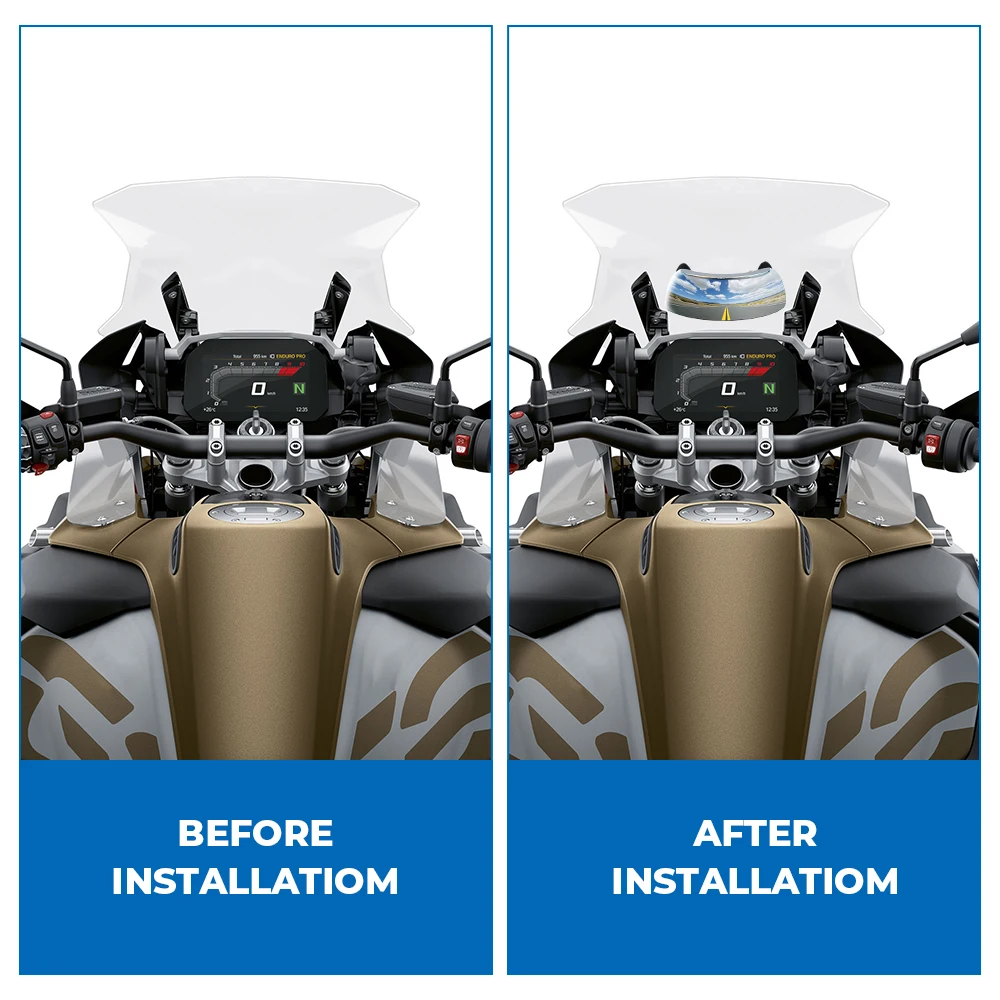 Зеркало заднего вида с поворотом на 180 градусов для BMW R1200GS R 1200 GS 1200GS LC R1250GS ADV