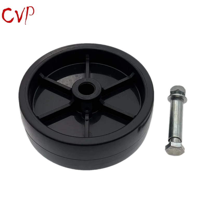 CVP Spare Jockey Wheel 6" Replacement Wheel Kit for Trailer Jack 1200lbs Camper Caravan Accessories RV Parts