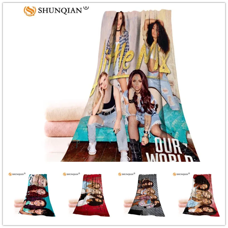 

Custom Little Mix 35x75cm Face Towels Facecloth Bamboo Fiber Washcloth Quick drying Sports Towel