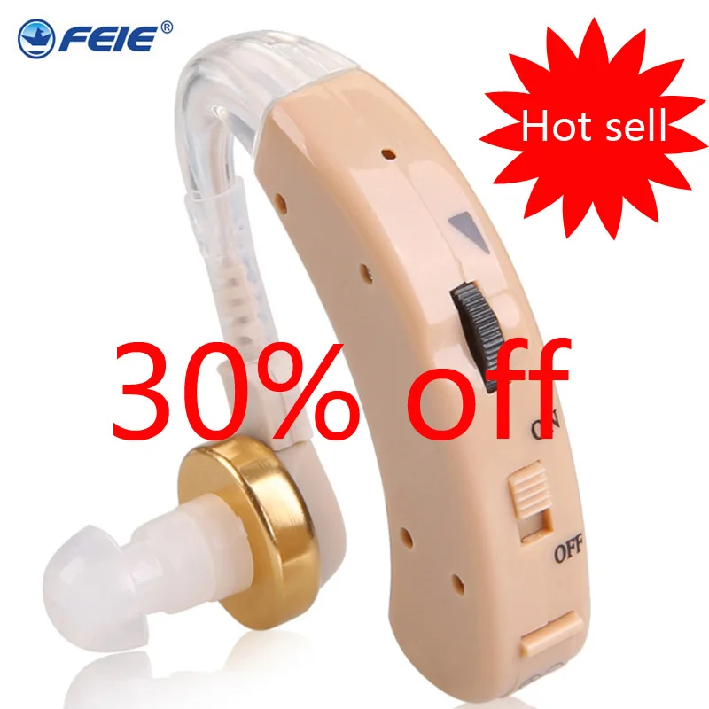 S520 Digital Hearing Aid Enhancer Behind The Ear Sound Amplifier