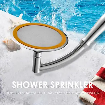 

4/6in ABS Hand Held Adjustable 2 Mode Bathroom Jetting Handheld Shower Head