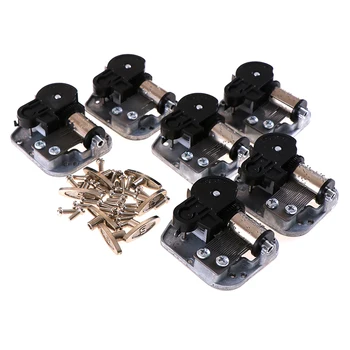 

1 Pc Schroeven Sleutel Mechanische Diy Windup Muziekdoos Muzikale Beweging Home Decor Zilver Ca. 50G Craft Decoratie