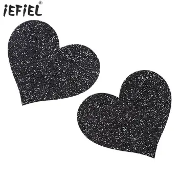 

10Pairs Heart-Shaped Nipple Cover Stickers Soft Self-Adhesive Disposable Breast Petals Pasties Sexy Women Intimate Accessories