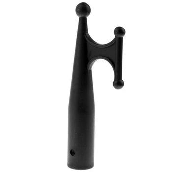 

Premium Black Nylon Marine Boat Hook Replacement Top 1Inch Durable Marine Hardware Accessory for Boat Kayak Raft Docking
