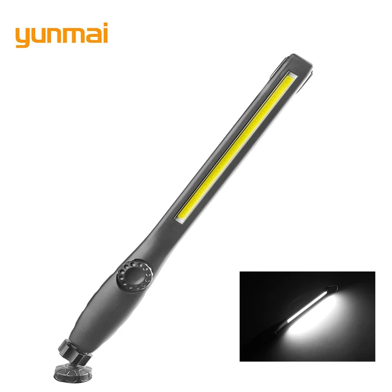 Yunmai Usb Перезаряжаемый рабочий фонарик Магнитный фонарик для осмотра фонарь крюк Подвесная лампа для ремонта автомобиля Кемпинг