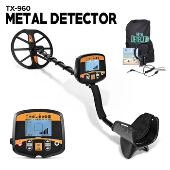 

Professional Metal Detector Underground Depth Scanner Search Finder Gold Detector Treasure Hunter Detecting Pinpointer TX-960