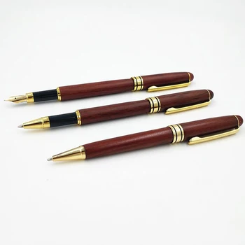

Red Wooden Pen Copper Nib Writing Pump Pen For Bussiness And School As Gifts,Corporate Gift Wooden Pen Gift Box