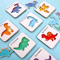 7 estilos de madeira puzzle brinquedo crianças brinquedos educativos do bebê dos desenhos animados animais frutas cognition cartão quebra cabeças de madeira para crianças