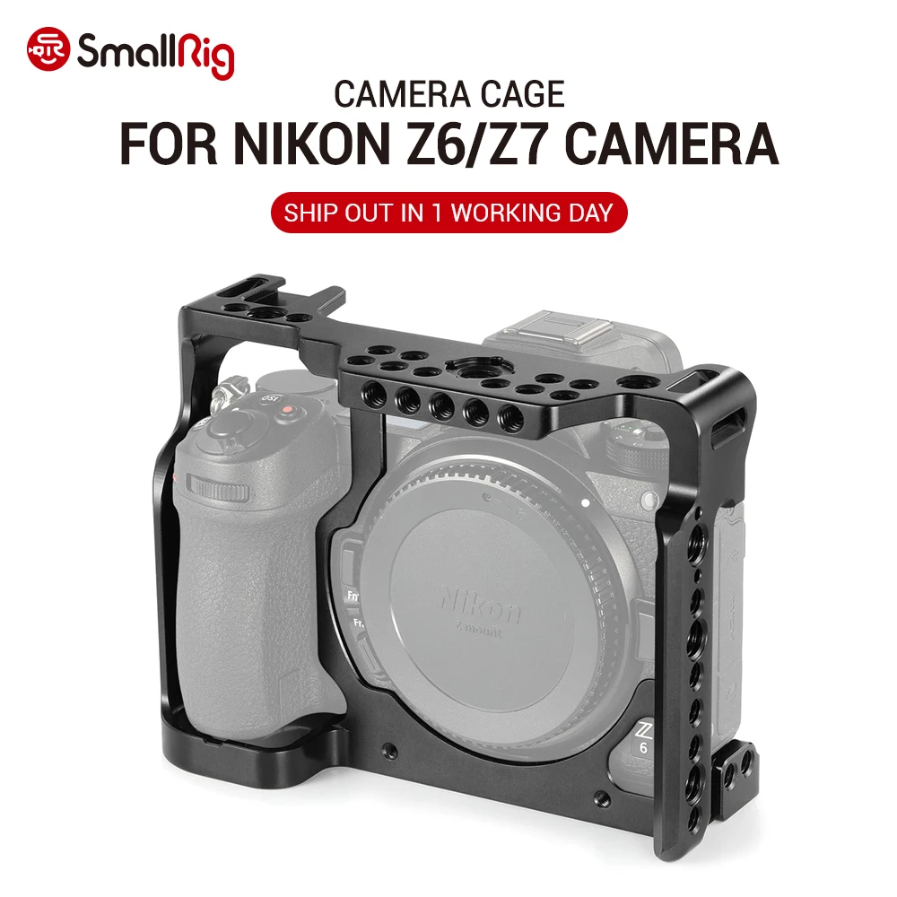 Клетка SmallRig Z6 для камеры Nikon Z6/для Z7 с фиксирующими отверстиями крепление обуви