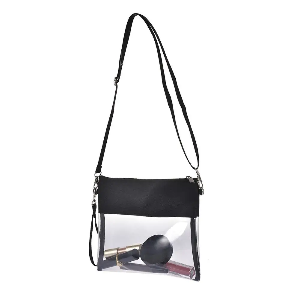 

Transparent Messenger Bag Adjustable Shoulder Bag for NFL NCAA PGA Altbest Transparent Bag for Women Clear Shoulder Bag 2019 New