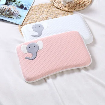

Memory Foam Pillow Elephant Shaped Bedding Pad Relax Neck Protection for Children Slow Rebound Health Care Baby Kids