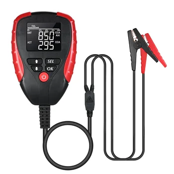 

12V Digital Car Battery Tester Automotive AH CCA Voltage Battery Load Analyzer Automobile Vehicle Battery Diagnostic Tool