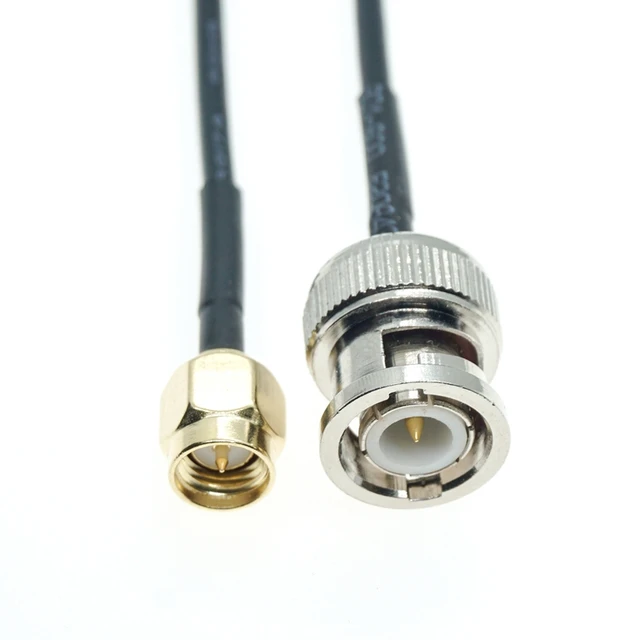 SMA Male to BNC MALE Connector RG316 / RG174 Coax Cable RF jumper Pigtail High Quality Cable Accessories Coaxial Connectors Electronics cb5feb1b7314637725a2e7: RG174|RG316