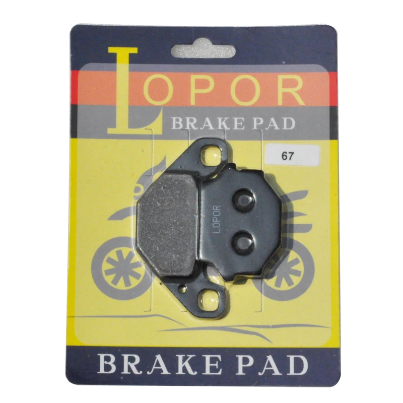 

Motorcycle Brake Pads For kawasaki BJ250 ZR250 Balius-II 250 KLF300 ZX400 ZR400 Z400 ZL400 Eliminator 400 EX500 GPZ 400 500