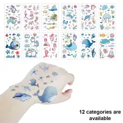 Горячая Сексуальная мультфильм временная татуировка милые тату-наклейка в виде Звезды Любовь Женщины тело палец искусство
