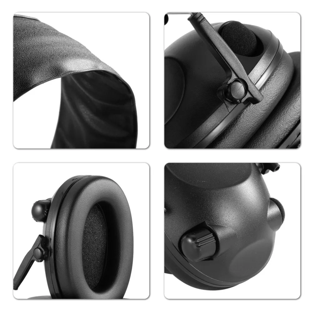 Electronic Ear Protection Shooting Hunting Ear Muff Anti-Noise Tactical Headset Hearing Ear Protection Headphone for Hunting