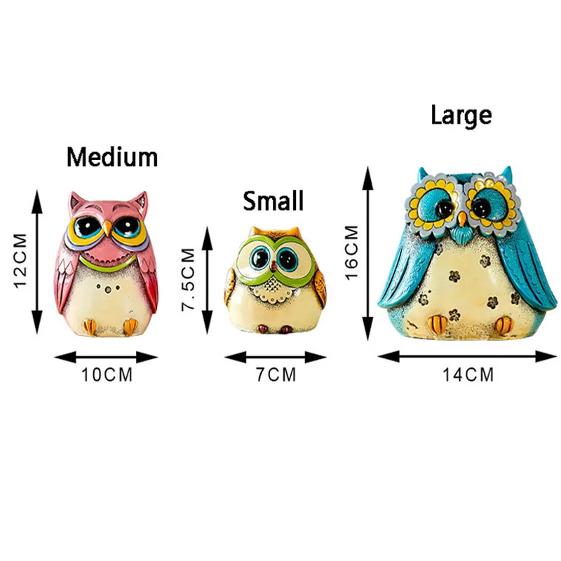 Cute Large Owl Piggy Bank Kids Money Box Cash Paper Coin Safe Saving Box Jar alcancias Cartoon Ceramics Moneybox Deposit Machine