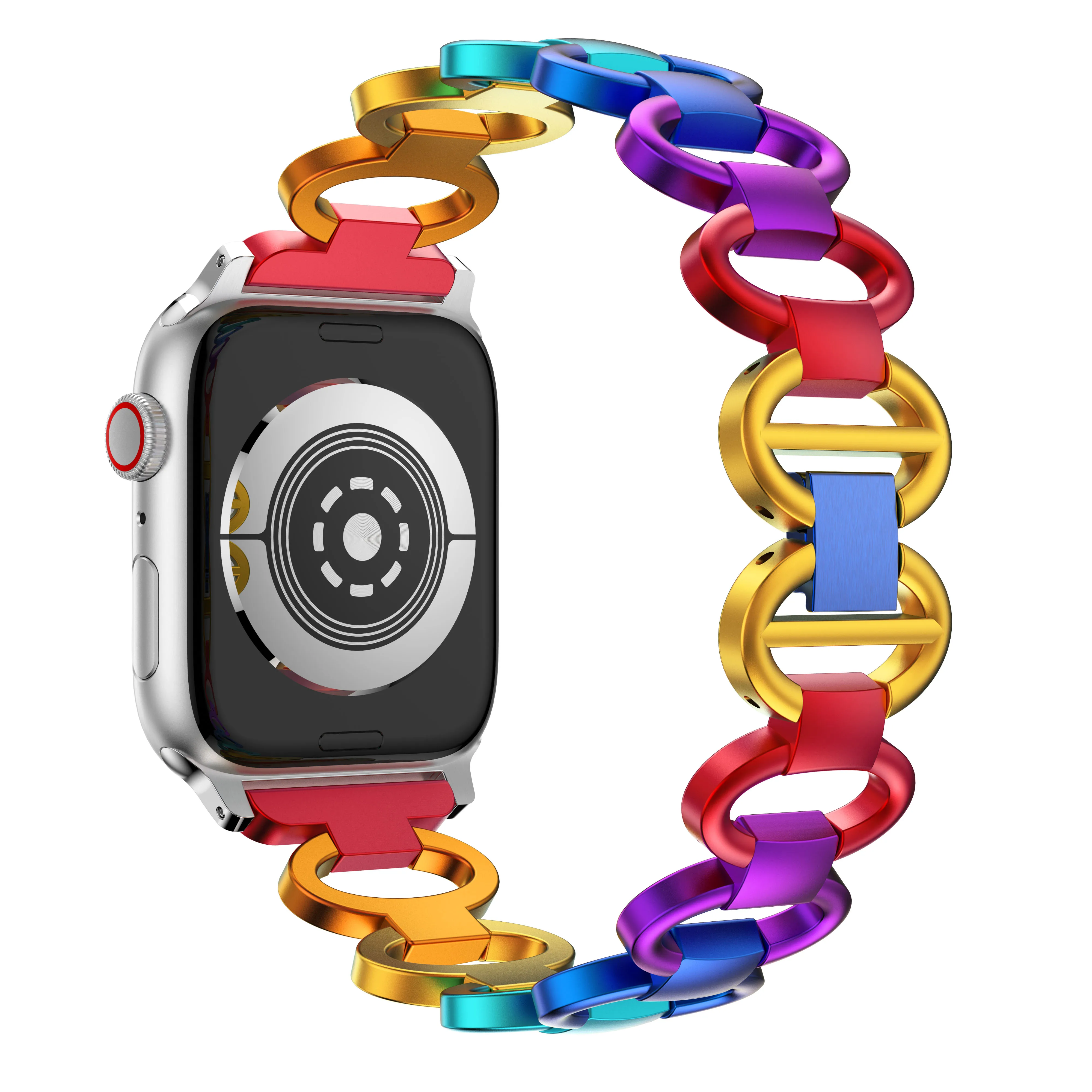 Ремешок для часов Apple watch 5 4 3 2 1 38 мм 40 42 44 браслет женщин из нержавеющей стали