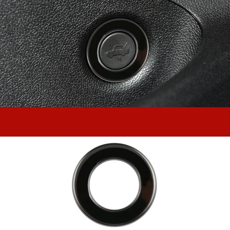 

lsrtw2017 black blue silver car trunk switch frame trims for chevrolet cavalier 2016 2017 2018 2019 2020