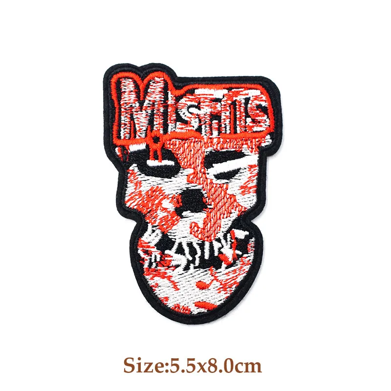 ROCK BAND Iron On Patches Cloth Mend Decorate Clothes Apparel Sewing Decoration Applique Badges Heavy Metal MUSIC 