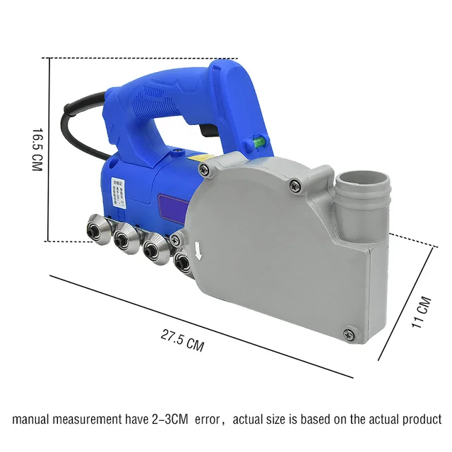 Household Electric Tile Gap Crevice Cleaning Machine Slotting Tool Tile