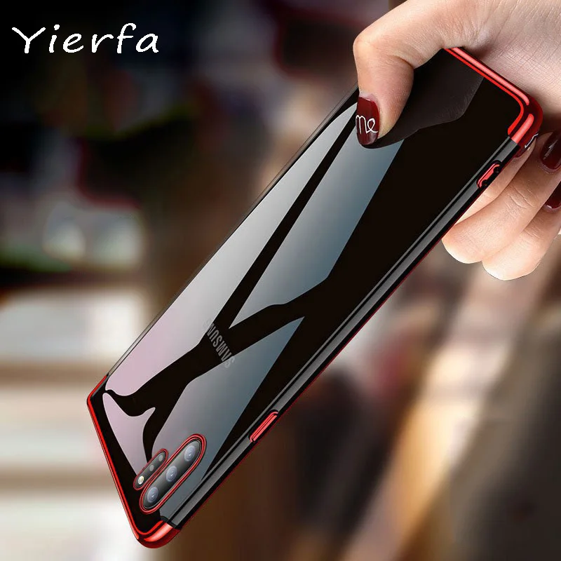 

Soft Transparent TPU Case For Samsung Galaxy Note 10 Plus 5G Ultra Thin Clear Back Cover for Samsung Galaxy Note 10 Phone Cases