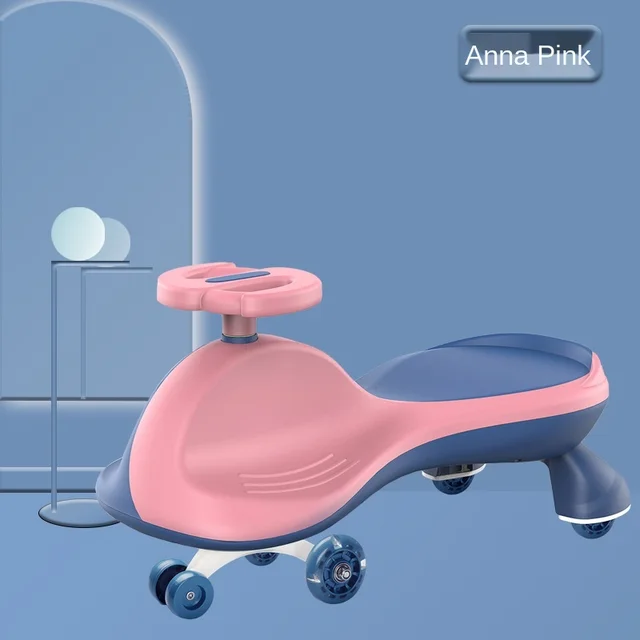 Children Twisting, Baby Car Mute Universal Wheel Side Turn Adults Can Sit Balance Toddler Rocking Slide Doki Toy 2022 New 6