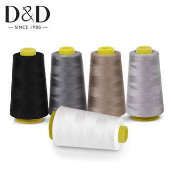 

2500 yards Sewing Thread 40S/2 Strong And Durable Polyester Thread Cross Stitch Threads for Sewing Machine DIY Sewing Tools