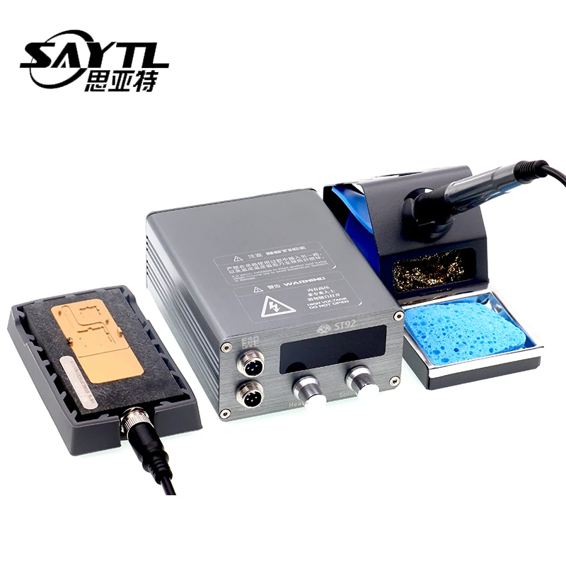 Oss St 92 Soldering Station Electronic Welding Iron Iphone X Xs Max Motherboard Layered Heating Station T12 Soldering Iron Tips Soldering Stations Aliexpress Oss St 92 Soldering Station Electronic Welding Iron Iphone X Xs Max Motherboard Layered Heating Station T12 Soldering Iron Tips Soldering Stations Aliexpress