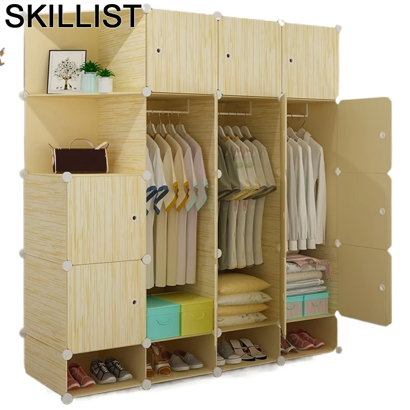 Шкаф для хранения Garderobe Dresser Penderie Rangement Armoire Chambre Mueble De Dormitorio Guarda Roupa|Шкафы| |