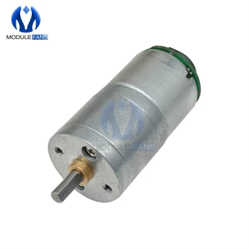 

DC Gear Motor 12V 100RPM Encoder Decoder Decoding Linear Electric Miniatura Motor for Fan Car Hobby Toy RC Car