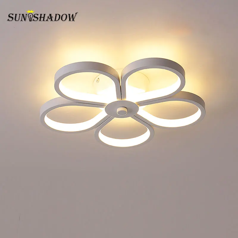 

White Modern Led Ceiling Light For Home Living room Bedroom Ceiling Lamp Home Deco Samll Corridor Light Star Light Fixtures 15W
