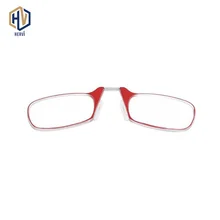 OFIR Новая мода клип очки для чтения носа для мужчин и женщин портативный ультралегкий ультратонкий ящик очки дальнее близкое двойное использование очки