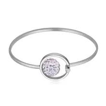 Дешёвые браслеты для девочек Для женщин Роскошная, посеребереная цепи с резными узорами овальные вечерние дорожный браслет женский ювелирных изделий оформления