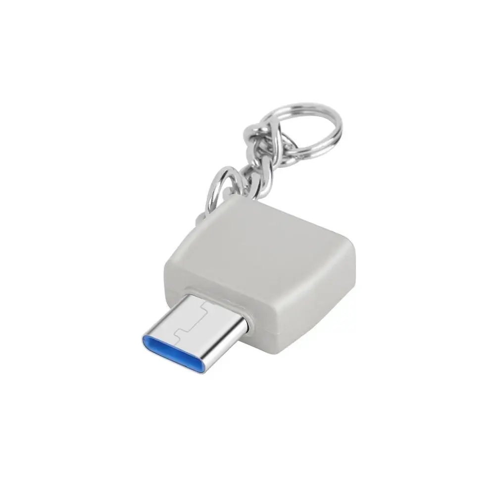 Брелок тип-c для USB3.0 данных Мини Портативный зарядный адаптер конвертер USB C адаптер для samsung Galaxy S8/S8 plus для LG#1023 - Цвет: C