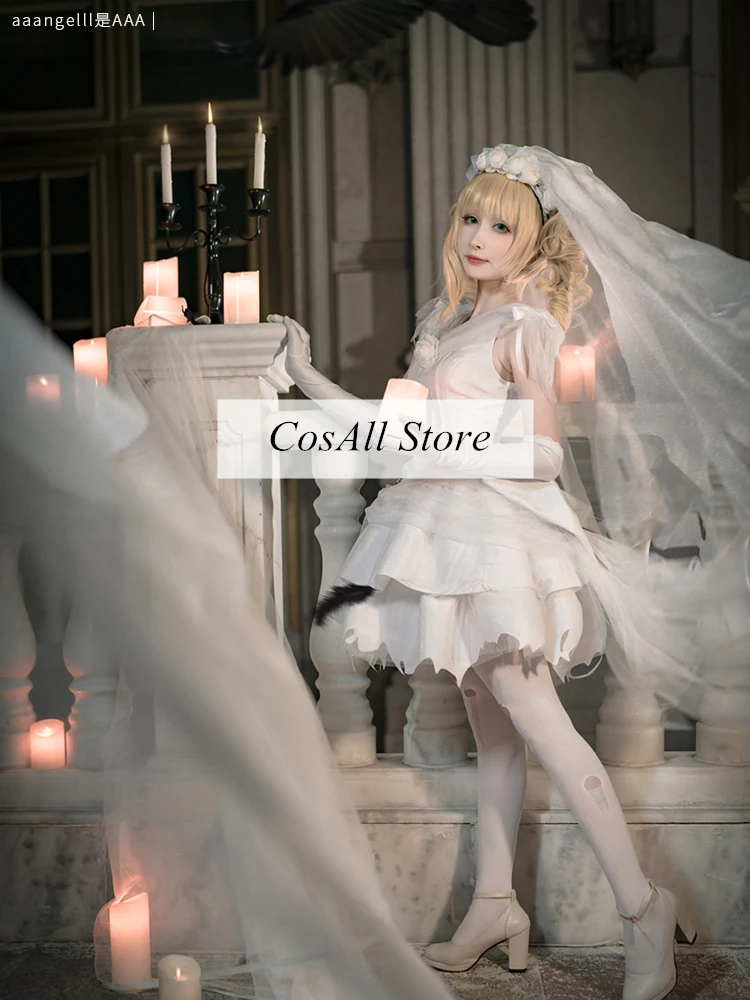 Черный Дворецкий Ciel Phantomhive Elizabeth свадебное платье Косплей Костюм