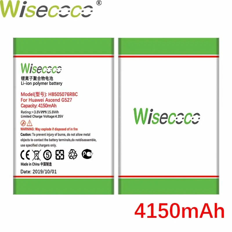 Wisecoco HB505076RBC 4150 мАч Батарея для huawei A199 C8815 G606 G610 G700 G710 G716 G610S Y3 II Y3 2 Y3II Y3II-U22 LUA-U22